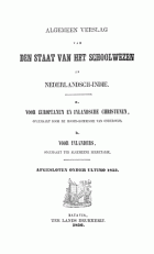 Algemeen verslag van den staat van het schoolwezen in Nederlandsch-Indië 1855,  [tijdschrift] Algemeen verslag van den staat van het schoolwezen in Nederlandsch-Indië