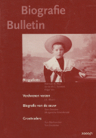 Biografie Bulletin. Jaargang 10,  [tijdschrift] Biografie Bulletin