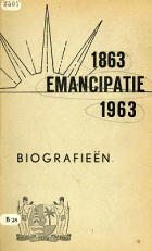 Emancipatie 1863-1963, Anoniem Emancipatie 1863-1963