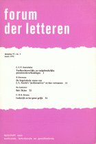 Forum der Letteren. Jaargang 1972,  [tijdschrift] Forum der Letteren