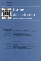 Forum der Letteren. Jaargang 1994,  [tijdschrift] Forum der Letteren