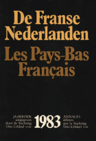 De Franse Nederlanden / Les Pays-Bas Français. Jaargang 1983,  [tijdschrift] Franse Nederlanden, De / Les Pays-Bas Français
