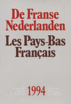 De Franse Nederlanden / Les Pays-Bas Français. Jaargang 1994,  [tijdschrift] Franse Nederlanden, De / Les Pays-Bas Français