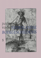 Jaarboek voor Nederlandse Boekgeschiedenis. Jaargang 5,  [tijdschrift] Jaarboek voor Nederlandse Boekgeschiedenis