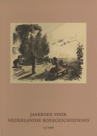 Jaarboek voor Nederlandse Boekgeschiedenis. Jaargang 13,  [tijdschrift] Jaarboek voor Nederlandse Boekgeschiedenis