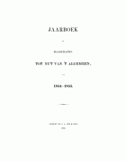 Jaarboek der Maatschappij tot Nut van 't Algemeen voor 1852-1853,  [tijdschrift] Jaarboek der Maatschappij tot Nut van 't Algemeen