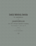 Jaarverslag van het Koninklijk Oudheidkundig Genootschap 35,  [tijdschrift] Jaarverslag van het Koninklijk Oudheidkundig Genootschap 1859-1900