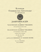 Jaarverslag van het Koninklijk Oudheidkundig Genootschap 66,  [tijdschrift] Jaarverslag van het Koninkijk Oudheidkundig Genootschap 1901-2000