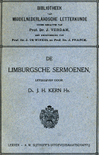 Limburgsche sermoenen, Anoniem Limburgse sermoenen