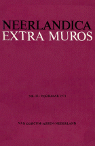 Neerlandica extra Muros. Jaargang 1971,  [tijdschrift] Neerlandica extra Muros / Internationale Neerlandistiek