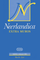 Neerlandica extra Muros. Jaargang 1999,  [tijdschrift] Neerlandica extra Muros / Internationale Neerlandistiek