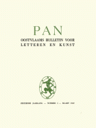 Pan. Oostvlaams Bulletin voor Letteren en Kunst. Jaargang 16,  [tijdschrift] Pan