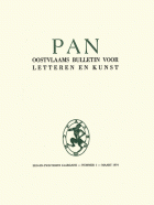 Pan. Oostvlaams Bulletin voor Letteren en Kunst. Jaargang 21,  [tijdschrift] Pan