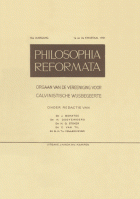 Philosophia reformata. Jaargang 16,  [tijdschrift] Philosophia reformatia