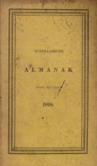 Surinaamsche Almanak voor het Jaar 1828,  [tijdschrift] Surinaamsche Almanak