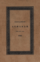 Surinaamsche Almanak voor het Jaar 1843,  [tijdschrift] Surinaamsche Almanak