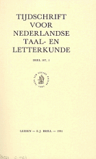 Tijdschrift voor Nederlandse Taal- en Letterkunde. Jaargang 107,  [tijdschrift] Tijdschrift voor Nederlandse Taal- en Letterkunde