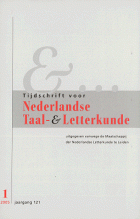 Tijdschrift voor Nederlandse Taal- en Letterkunde. Jaargang 121,  [tijdschrift] Tijdschrift voor Nederlandse Taal- en Letterkunde