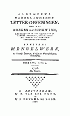 Vaderlandsche letteroefeningen. Jaargang 1798,  [tijdschrift] Vaderlandsche Letteroefeningen