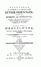 Vaderlandsche letteroefeningen. Jaargang 1799,  [tijdschrift] Vaderlandsche Letteroefeningen