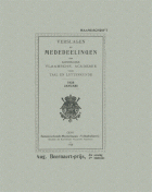 Verslagen en mededelingen van de Koninklijke Vlaamse Academie voor Taal- en Letterkunde 1928,  [tijdschrift] Verslagen en mededelingen van de Koninklijke Vlaamse Academie voor Taal- en Letterkunde