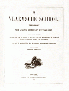 De Vlaamsche School. Jaargang 2,  [tijdschrift] Vlaamsche School, De