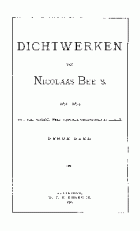 Dichtwerken. Deel 3: 1830-1873, Nicolaas Beets