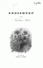Verstrooide gedichten uit vroeger en later tijd (1831-1861), Nicolaas Beets