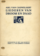 Liederen van droom en daad, August van Cauwelaert