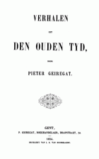 Verhalen uit den ouden tyd, Pieter Geiregat