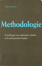 Methodologie, A.D. de Groot