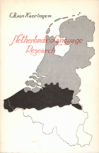 Netherlandic language research, C.B. van Haeringen