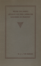 Willem van Haren's Gevallen van Friso, koning der Gangariden en Prasiaten, H.J.L. van Haselen