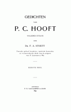 Gedichten. Deel 1, P.C. Hooft