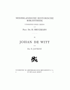 Johan de Witt, Nicolaas Japikse