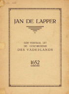 Jan de Lapper. Een verhaal uit de geschiedenis des vaderlands, Pieter Hermanus Klaarenbeek