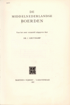 De Middelnederlandse boerden, C. Kruyskamp