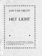 Het licht, Jan van Nijlen