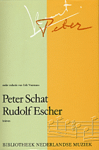 Brieven 1958-1961, Rudolf Escher, Peter Schat