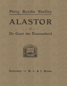 Alastor of de geest der eenzaamheid, P.B. Shelley