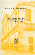 Een visie op de universiteit, P. De Somer