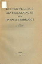 Gedenkweerdige aenteeckeningen, Jan Karel Verbrugge