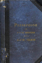 Persephone en andere gedichten, Albert Verwey