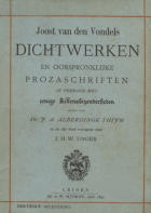 Dichtwerken en oorspronklijke prozaschriften. Deel 4: 1639-1642, Joost van den Vondel