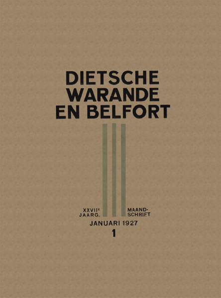 Dietsche Warande en Belfort. Jaargang 1927