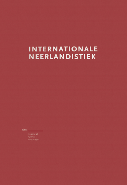 Internationale Neerlandistiek. Jaargang 2008