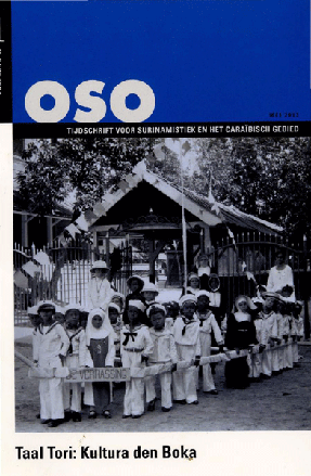 OSO. Tijdschrift voor Surinaamse taalkunde, letterkunde en geschiedenis. Jaargang 32